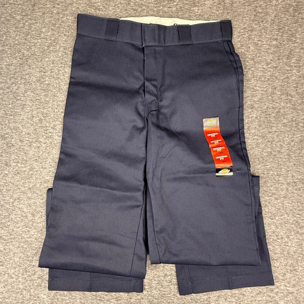 Dickie's 874 Original Fit Work Pants Men's 30x32 Dark Navy NWT